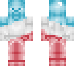 blue white and red steve (green stories)