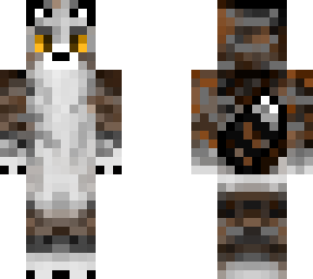 fluffy wolf (yellow eyes)
