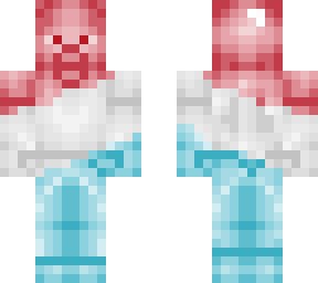 red white and blue steve (green stories)