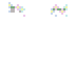 sideways flower crown