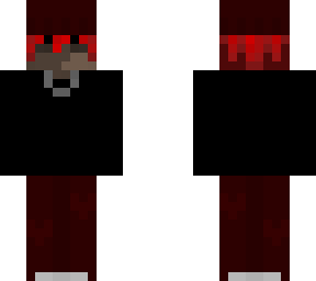 casual boy - red n black - chain