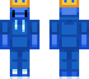 cool blue guy but blob (fixed the arms) (not my skin)