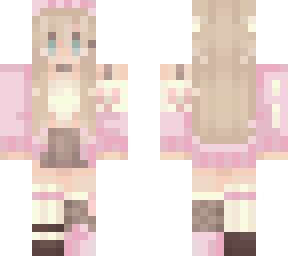 cute girl pink <33 (fixed arms)