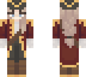 pirate with blue eyes