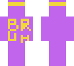 purple guy with yellow bandana: bruh