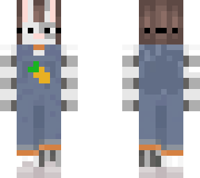 this is not mine, i changed the hair, skin color, eyes, and the back of the overalls.