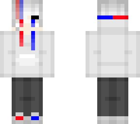 blue red white