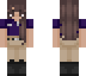 equestrian (purple polo)