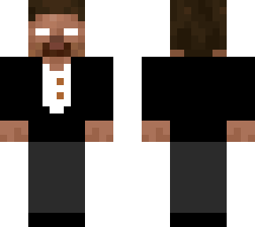 herobrine in a suit