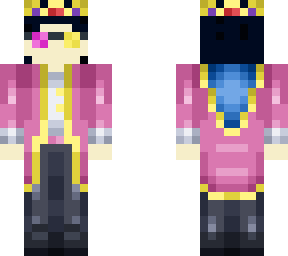 pink and yellow male skin