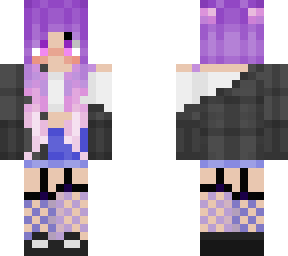 purple girl skin