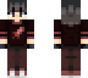 red hoodie