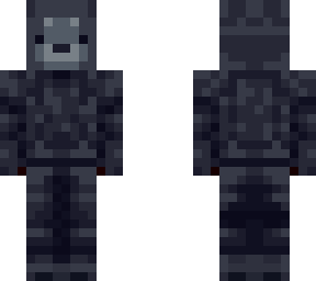 slim armored cultist - bear mask (bedrock)