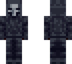 slim armored cultist - lich mask (bedrock)