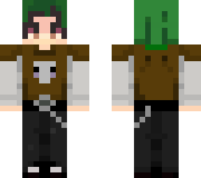 without his mask roblox avatar green hair v