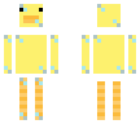 duck in glass