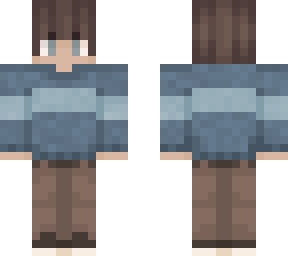 guy with a blue sweater