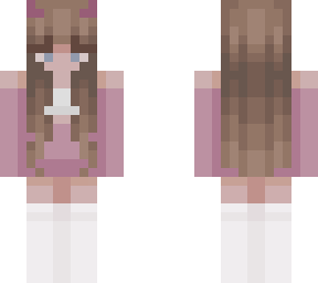 pink and brown girl