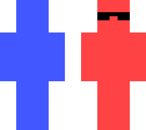 red and blue glasses version