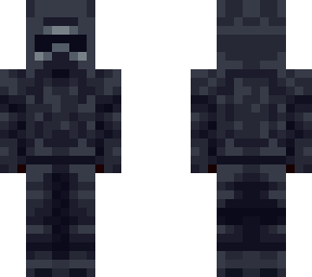 slim armored cultist - goggles mask (bedrock)