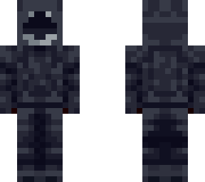 slim armored cultist - spade mask (bedrock)