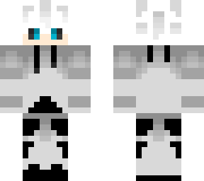 white hoodie
