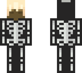 casual goth boy - skeleton onesie