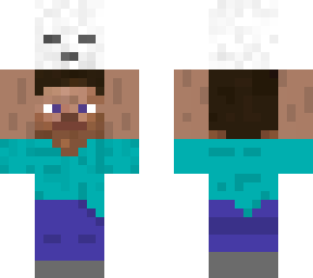 guy holding a dried ghast (my version of the dried ghast)
