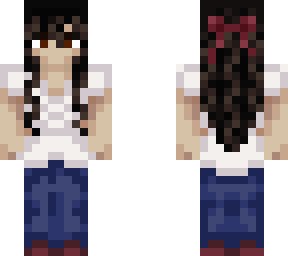 me irl red bow