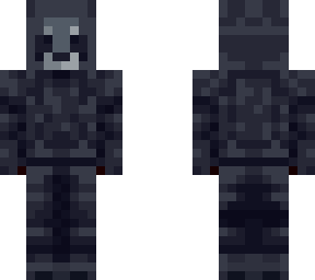 slim armored cultist - raccoon mask (java)