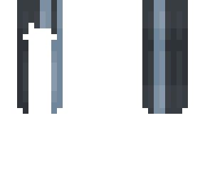 triped blue hair