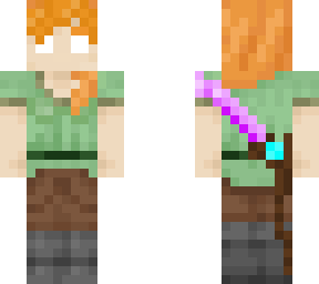 alexbrine (haunted world) (with her naginata) (2025 version)