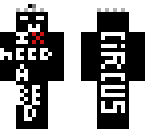 circus skin i dont need a bed bedwars skin black