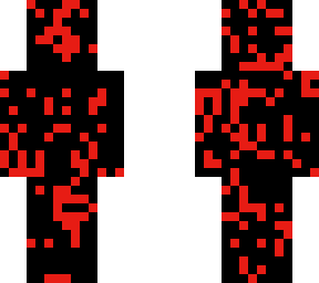 red black | Minecraft Skin