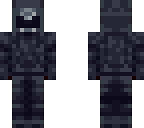 slim armored cultist -  doomguy mask (bedrock)