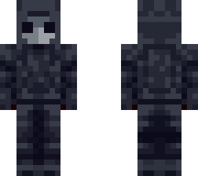 slim armored cultist -  invincible tv mask (bedrock)