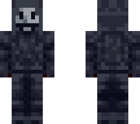 slim armored cultist -  pac-man mask (bedrock)