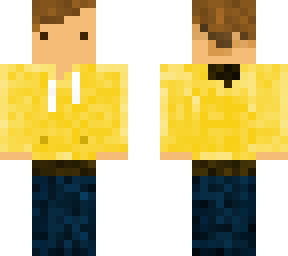 yellow sweatshirt