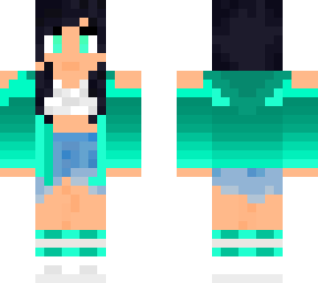 blue girl