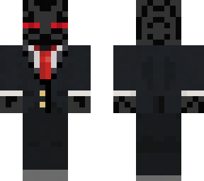 enderman red suit