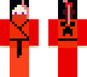 girl master martial artist in red