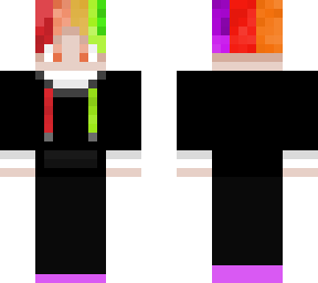 rainbow painted box ( h m b )
