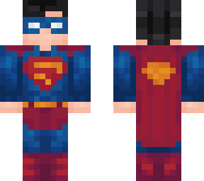 superman with a mask