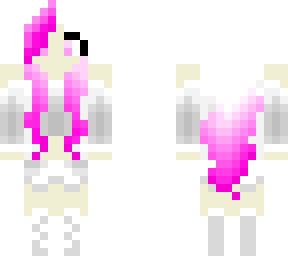 white and pink