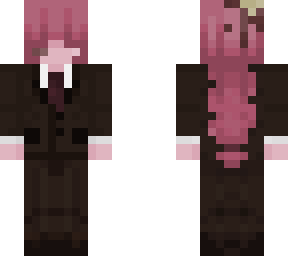 zombie girl in suit <3