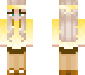 aaa blonde girl yellow jumper
