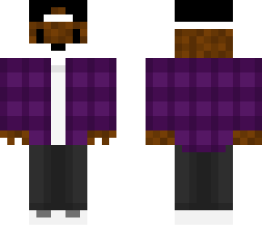 clp purple flannel (long sleeve)
