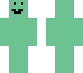simplistic green skin