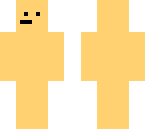 simplistic orange skin