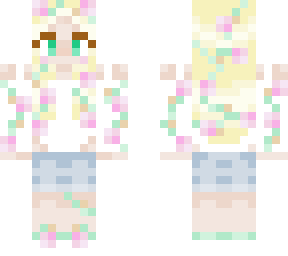 elf girl skin cherry blossom
